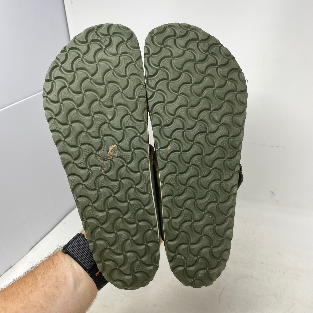Birkenstock Medina Camo Birko-Flor Sandals Mens 11 EU 44 Green Brown Camouflage - Picture 5 of 6